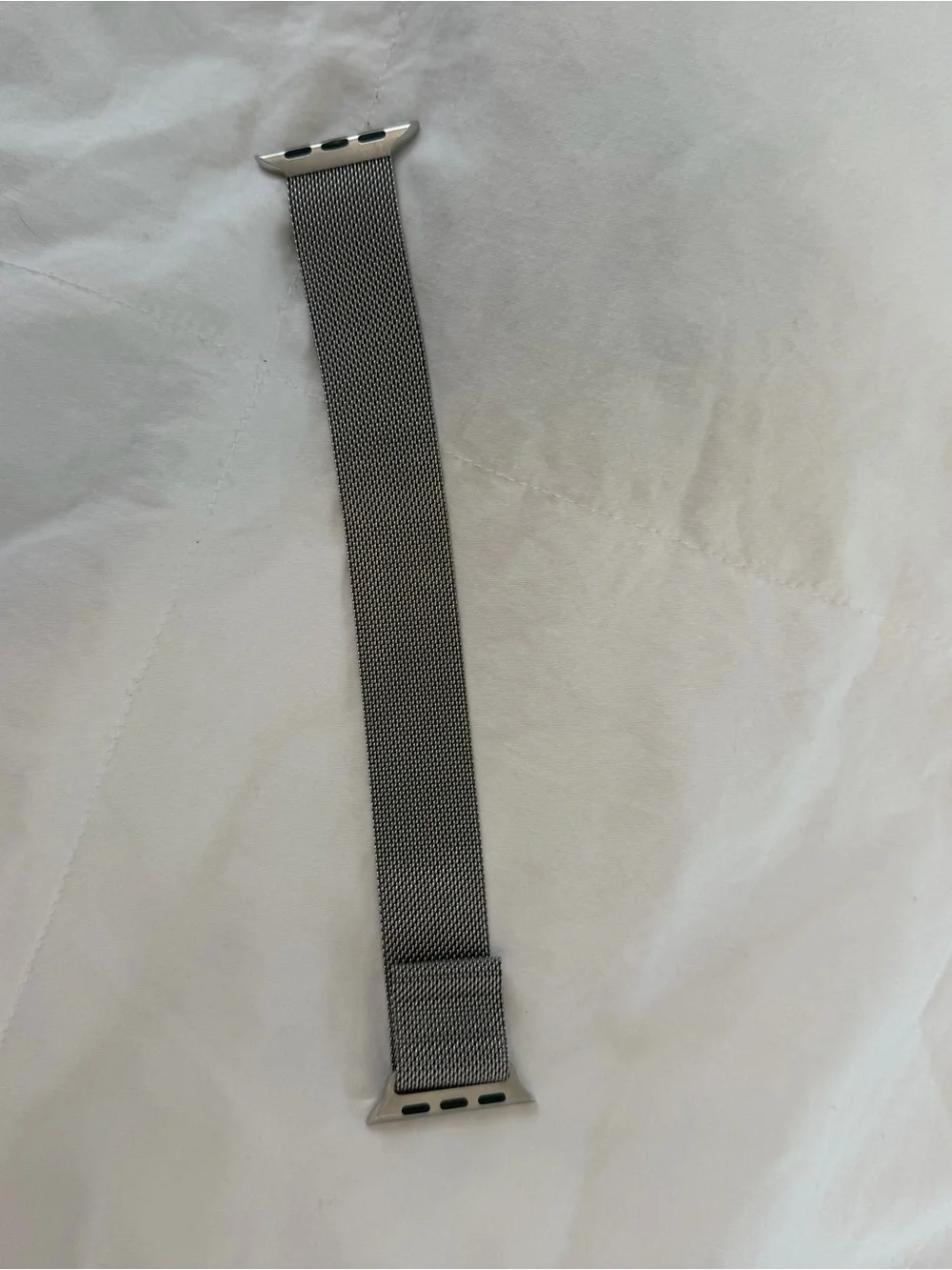 Apple Silver Milanese Loop Watch Band